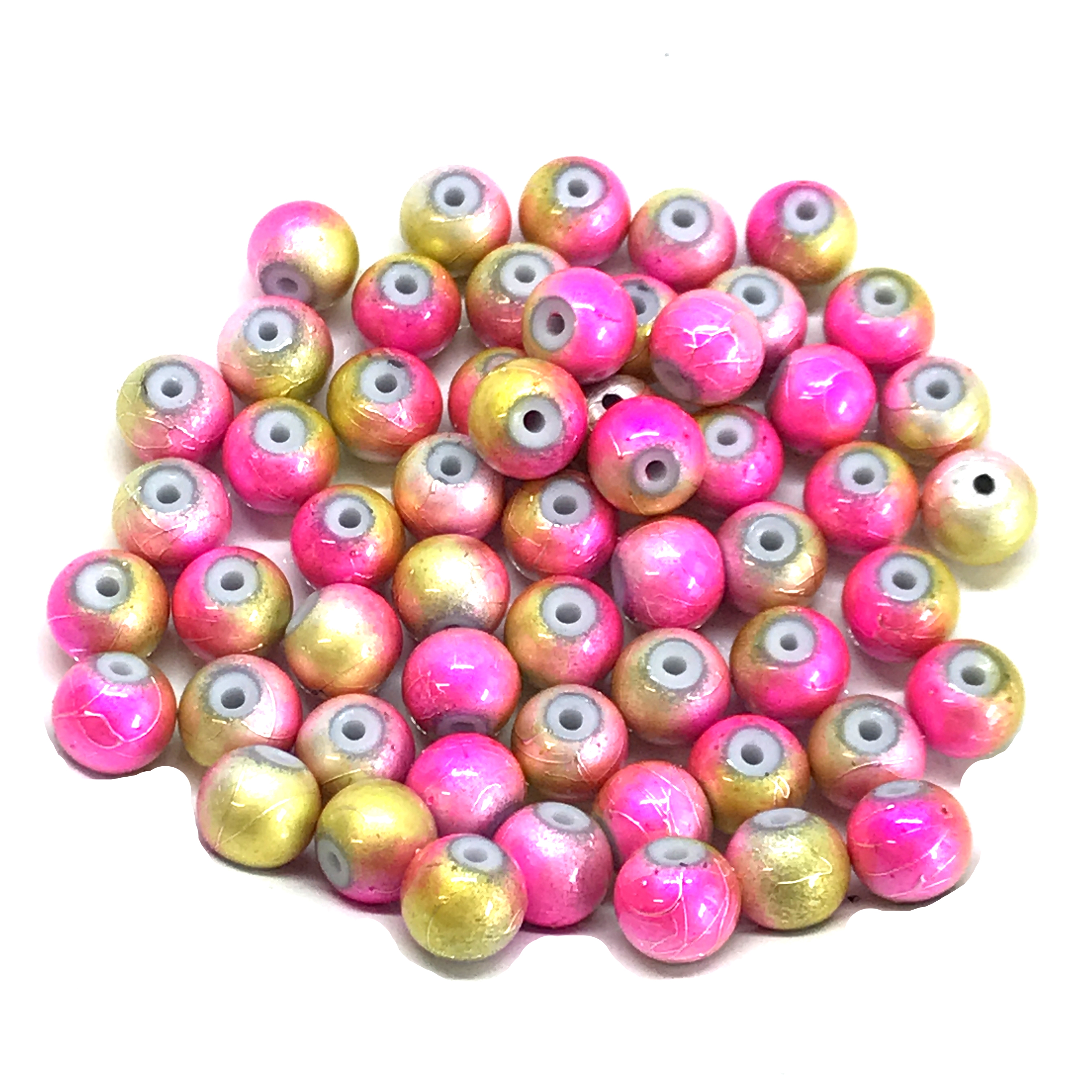 Two-tone Spectra Beads, Glass Beads, Jewelry Supplies, Colorful Beads ...