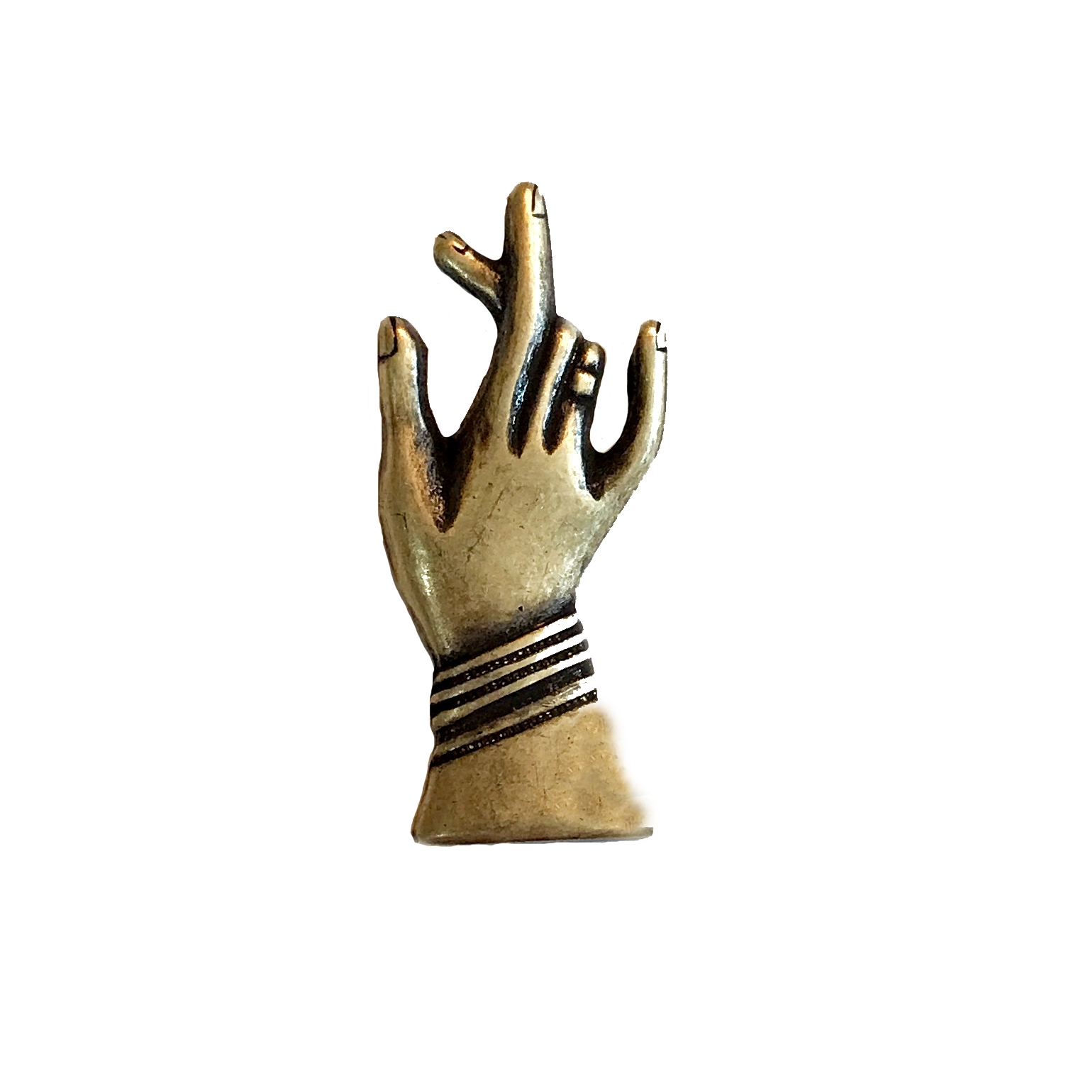 brass hand, left facing hand, brass ox, 04490, antique brass, hand ...