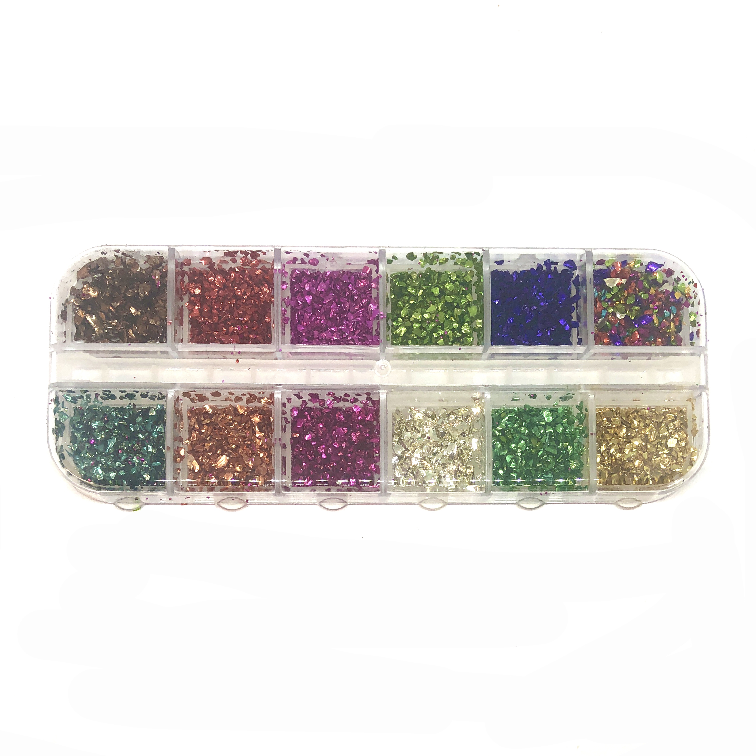 Assorted Foil Glitter, Rainbow colors, 09172, glitter, assorted ...