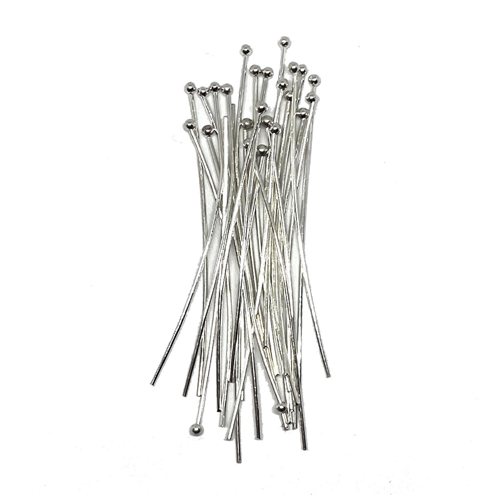 headpins, ball end head pins, jewelry making, light weight head pins ...