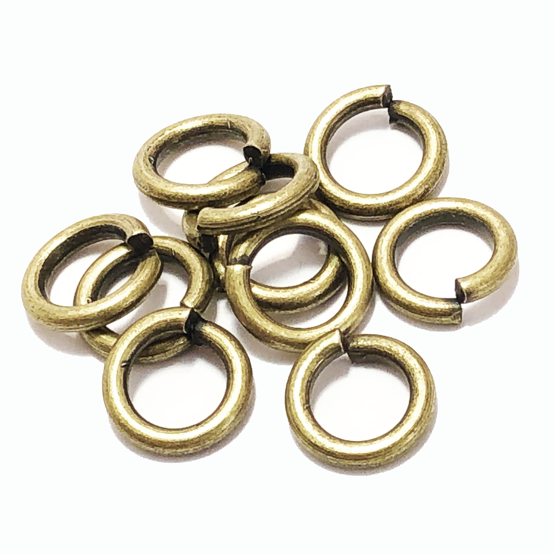 Heavy Jump Rings, Antique Brass, Jump Rings, Rings, Jumps, Brass Ox