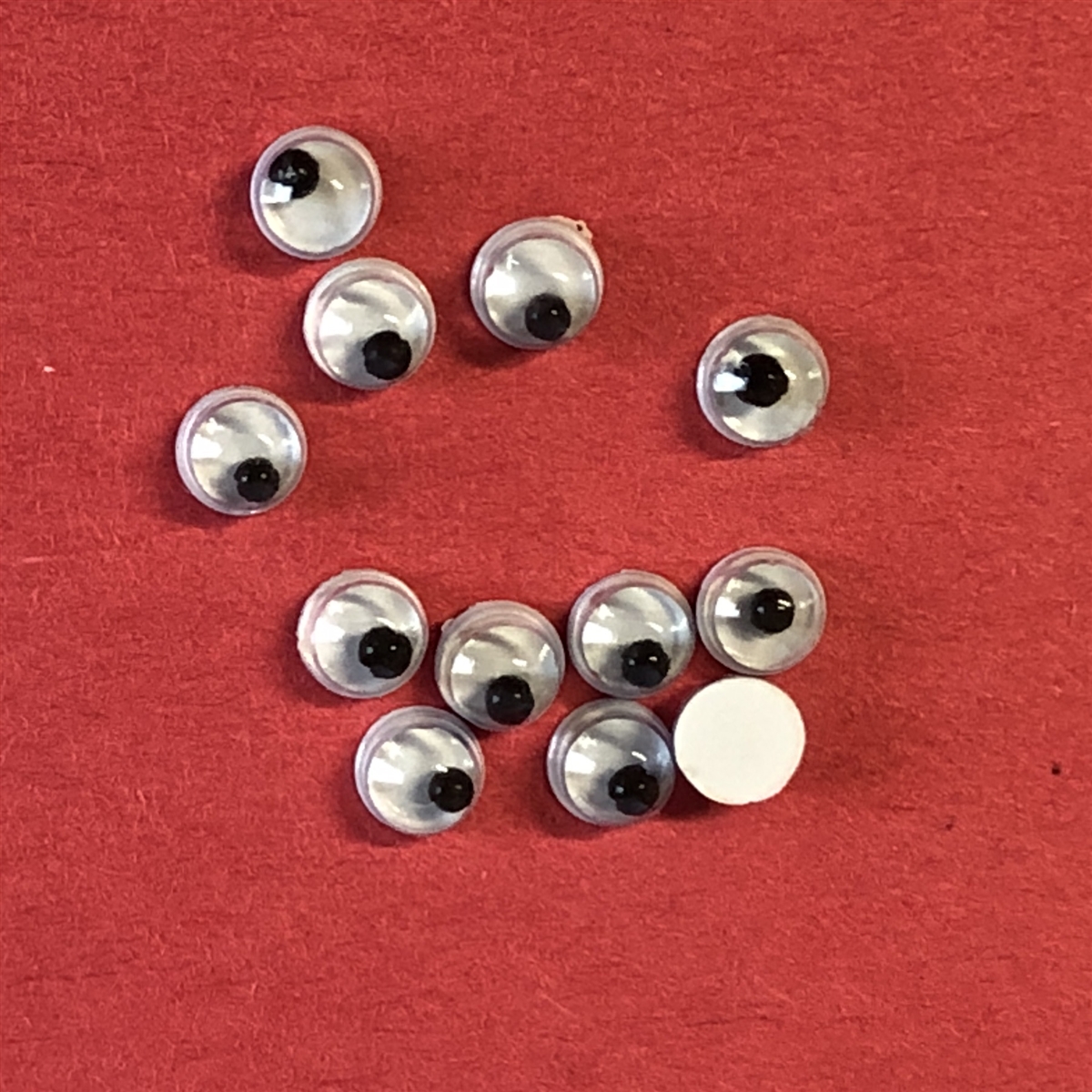 googly eyes, plastic, steampunk eyes, 4mm, 0874, jewelry making supplies,  vintage jewelry supplies, plastic eyes, steampunk