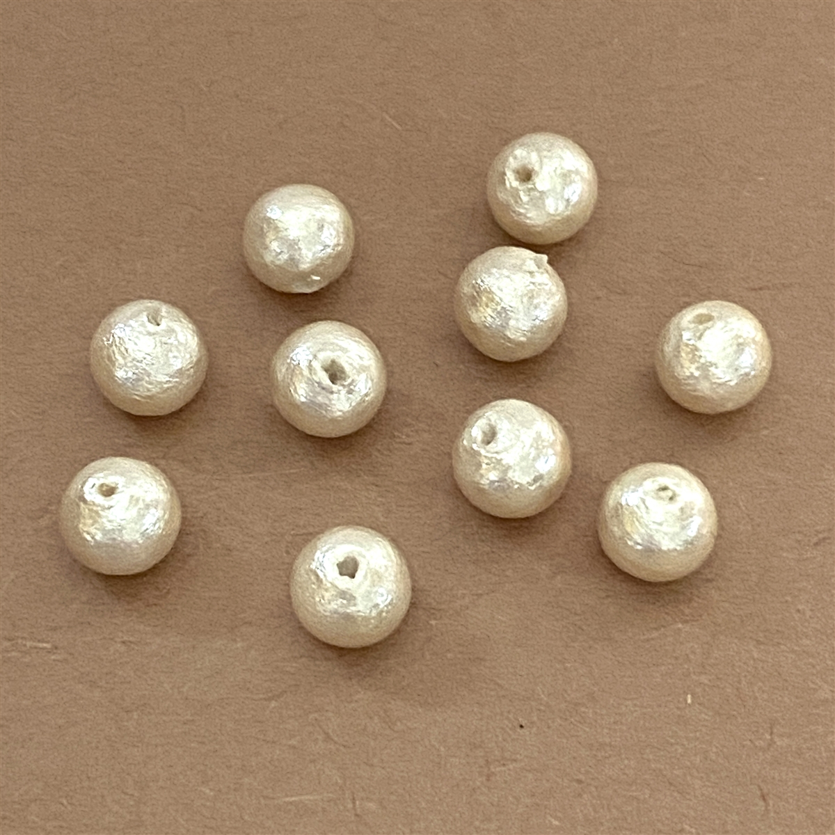 pearls, no hole pearls, flat backs, white, 8mm, bsueboutiques