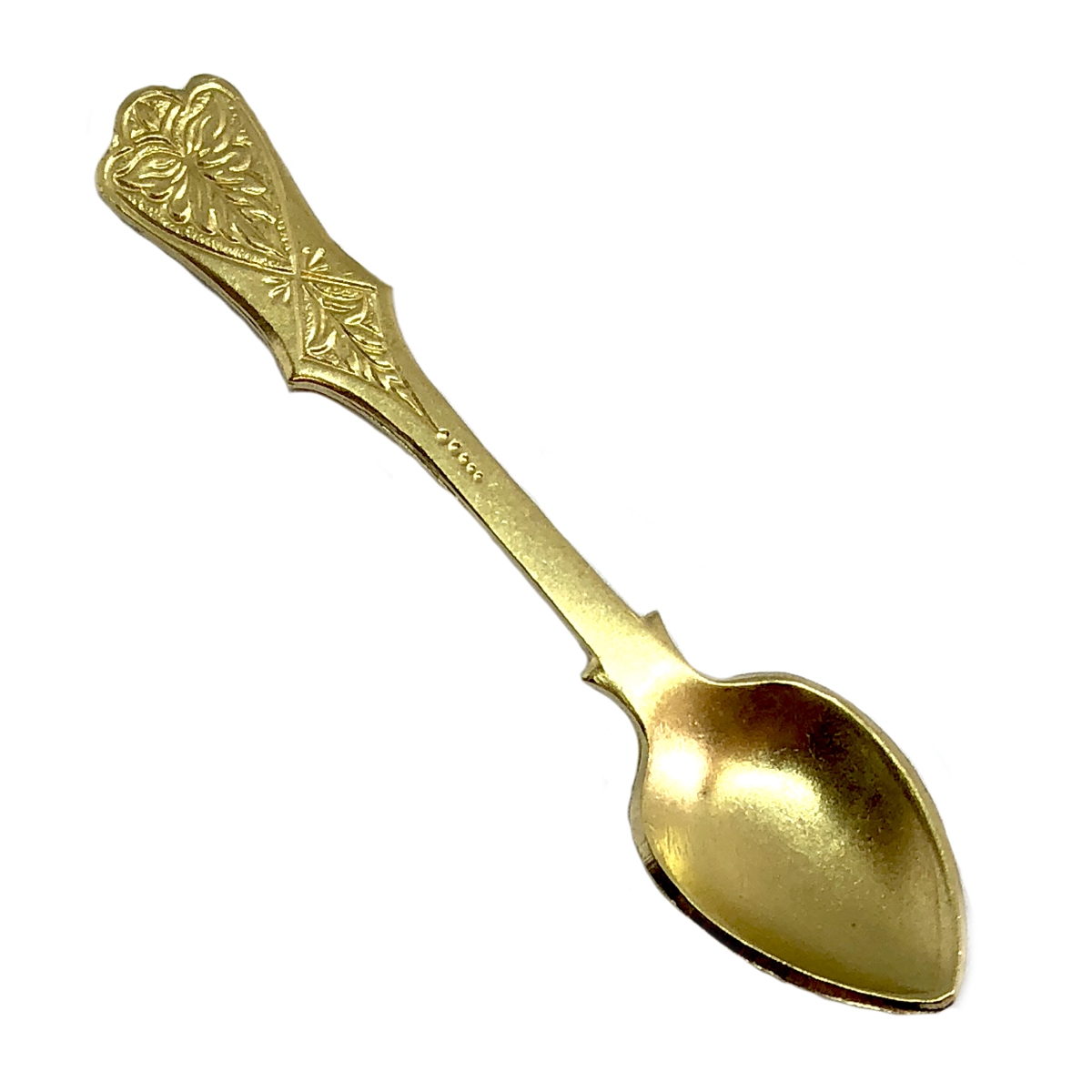 Vintage Nebco Tor-P-Do 3, 1oz Hammered Brass fishing spoon #12762