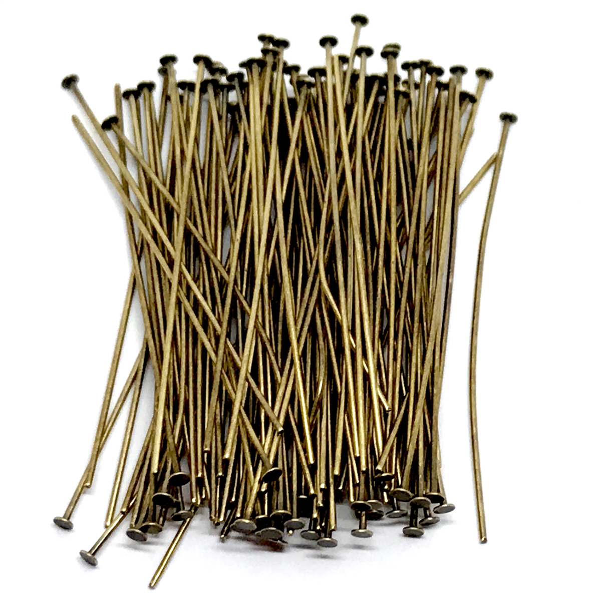 2'' Antique Brass Eye Pins-0191-43