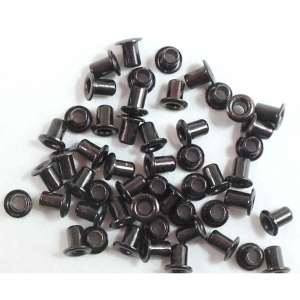 Gunmetal Rivets, Eyelet, 3/32, Black, Pre-Drilled, Drilled, Stamped out ...