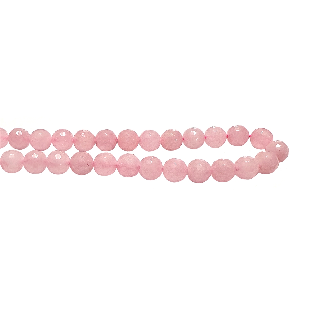 Mermaid Beads Synthetic Moonstone 8mm Pink (Approx. 24 beads/strand)