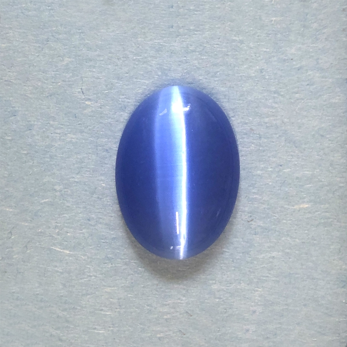 blue cat's eye stone, focal stone, fiber optic, glass stone, glass, cat ...