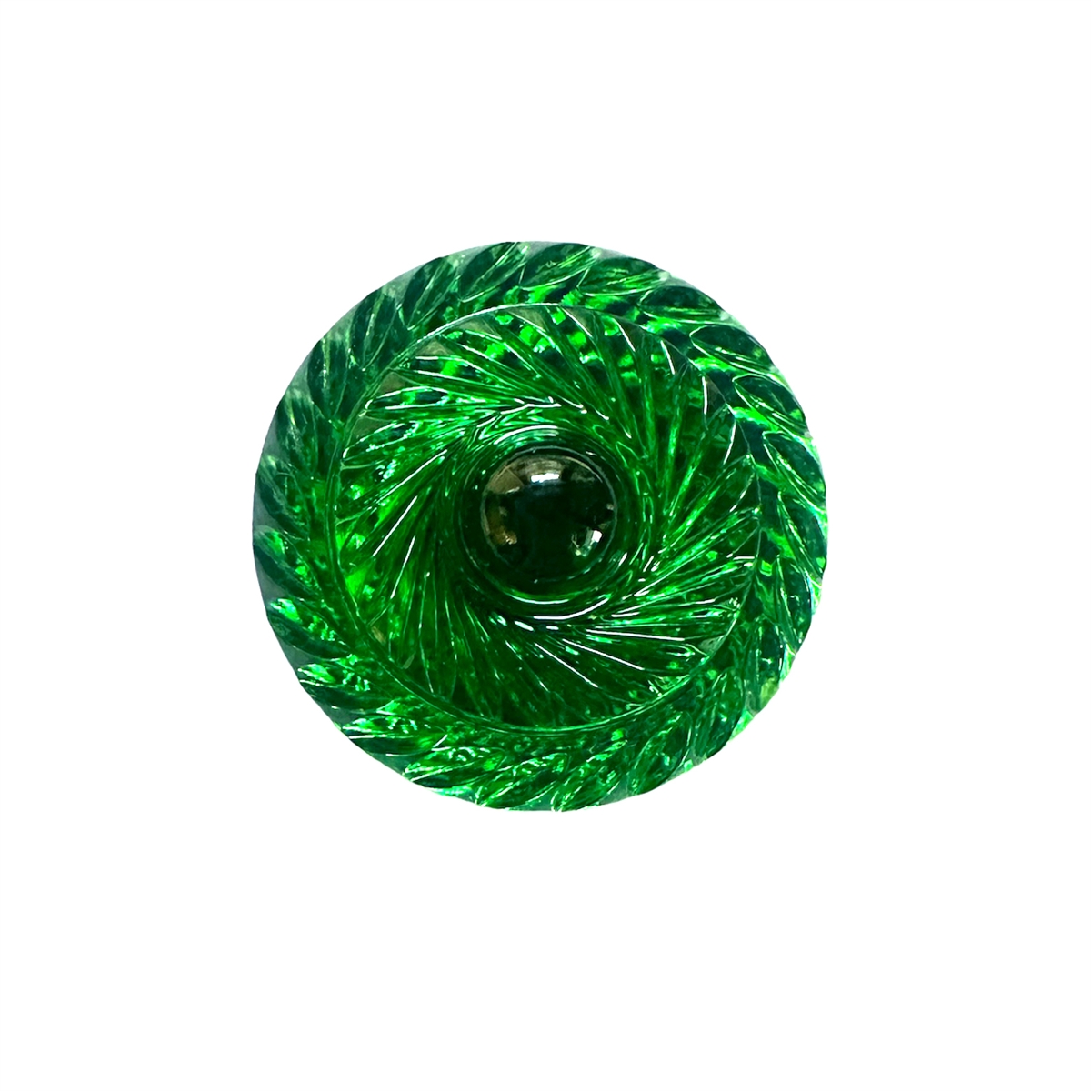 Luminous Glass Beads,20 Pcs Glow in The Dark Beads 8mm Gold Sand Round Loose Beads DIY Craft Necklace Give Away Crystal Stretch Cord (Fruit Green)